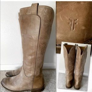 Frye Shoes - FRYE Paige Tall Leather Riding Boots SZ 8 77534 Frye Shoes - FRYE Paige Tall Leather Riding Boots SZ 8 77534